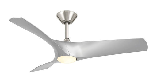 Modern Forms Fans - FR-W2006-52L-BN/SL - 52"Ceiling Fan - Zephyr - Brushed Nickel/Silver