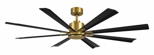 Modern Forms Fans - FR-W2403-65-SB/MB - 65"Ceiling Fan - Size Matters - Soft Brass/Matte Black