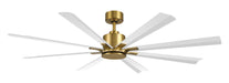 Modern Forms Fans - FR-W2403-65-SB/MW - 65"Ceiling Fan - Size Matters - Soft Brass/Matte White