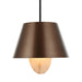 Varaluz - 529P04BGMB - Four Light Pendant - Rock On - Brontourage/Matte Black