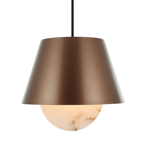 Rock On Six Light Pendant Brontourage/Matte Black