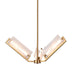 Varaluz - 531C03SB - LED Chandelier - Mingle - Satin Brass