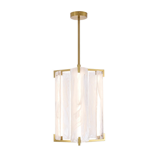 Varaluz - 531P03SB - LED Pendant - Mingle - Satin Brass