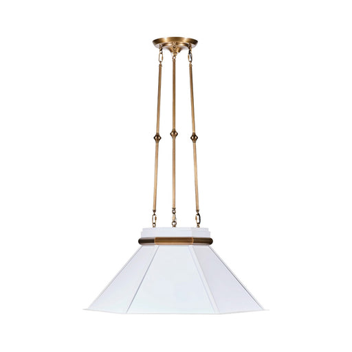Mood Swings One Light Pendant Heritage White/Heritage Bronze
