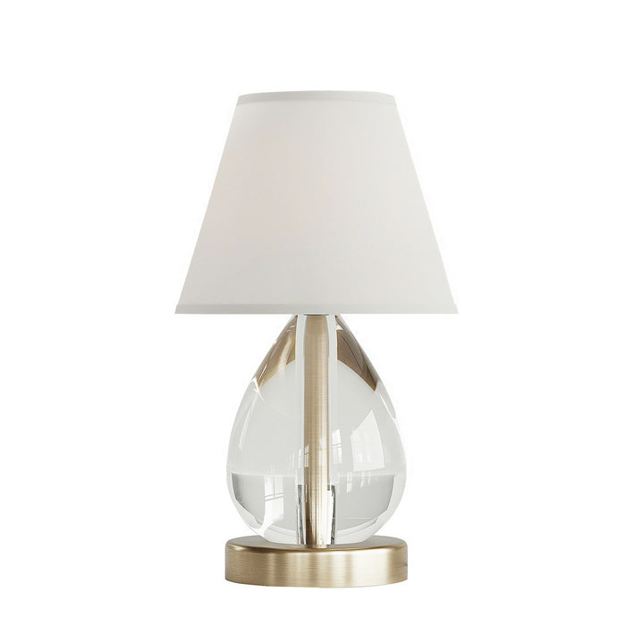 Varaluz - 543T01BATB - One Light Table Lamp - Mona & Lisa - Antique Bronze