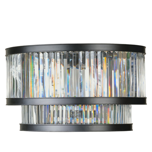 Varaluz - 546W02BLK - Two Light Wall Sconce - Double Take - Heritage Black