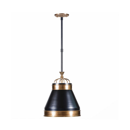 Savarin One Light Pendant Heritage Black/Heritage Bronze