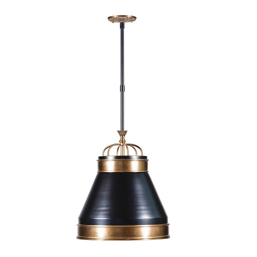Savarin One Light Pendant Heritage Black/Heritage Bronze