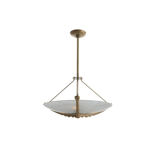 Karlsen Three Light Semi-Flush Mount Frosted