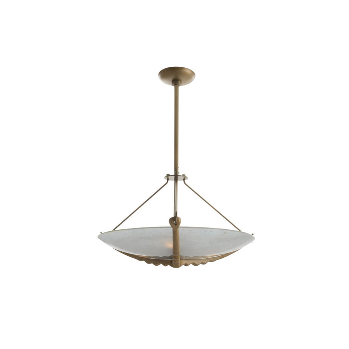 Arteriors - DFI08 - Three Light Semi-Flush Mount - Karlsen - Frosted