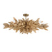 Arteriors - DFS03 - Six Light Semi-Flush Mount - Kasai - Natural
