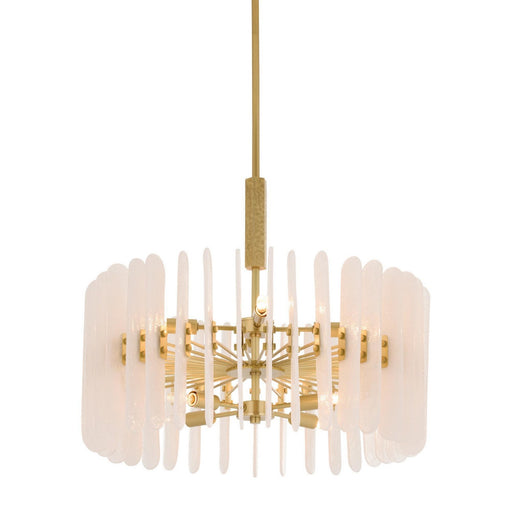 Klaus Eight Light Chandelier Clear