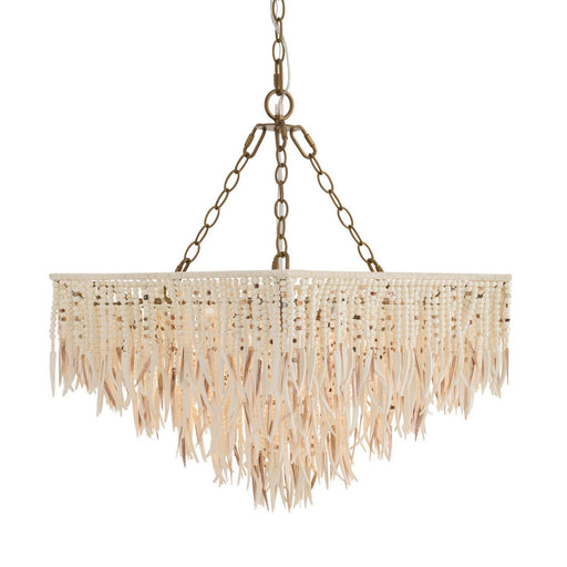 Josephine Six Light Chandelier Natural