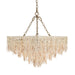 Arteriors - DMS22 - Six Light Chandelier - Josephine - Natural
