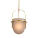 Arteriors - DPC19 - One Light Pendant - Kathleen - Frosted Smoke