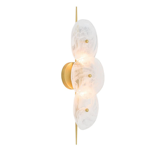 Kylie Two Light Wall Sconce White Glaze