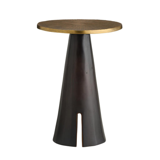 Katara Accent Table Antique Brass