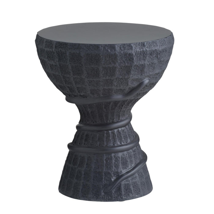 Arteriors - FAS15 - Outdoor Accent Table - Kobra - Black Volcanic Ash