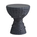 Arteriors - FAS15 - Outdoor Accent Table - Kobra - Black Volcanic Ash
