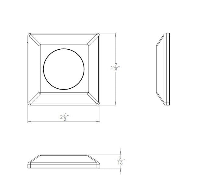 W.A.C. Lighting - 2551-27BS - LED Landscape Surface Mount Indicator Light - 2551 - Bronze Stainless Steel