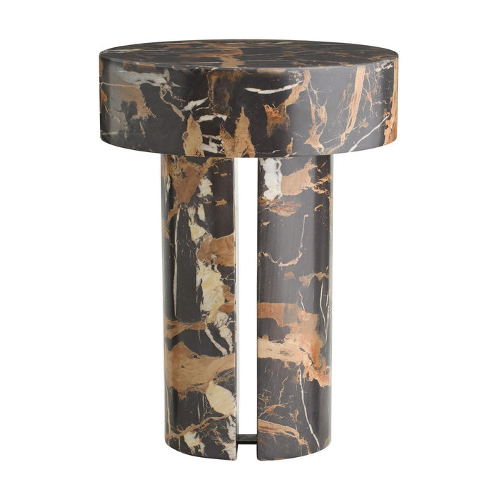 Arteriors - FES16 - End Table - Kopi - Espresso & White