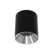 W.A.C. Lighting - C4RL-NCS-BKCH - LED Flush Mount - Zoron - Black/Chrome