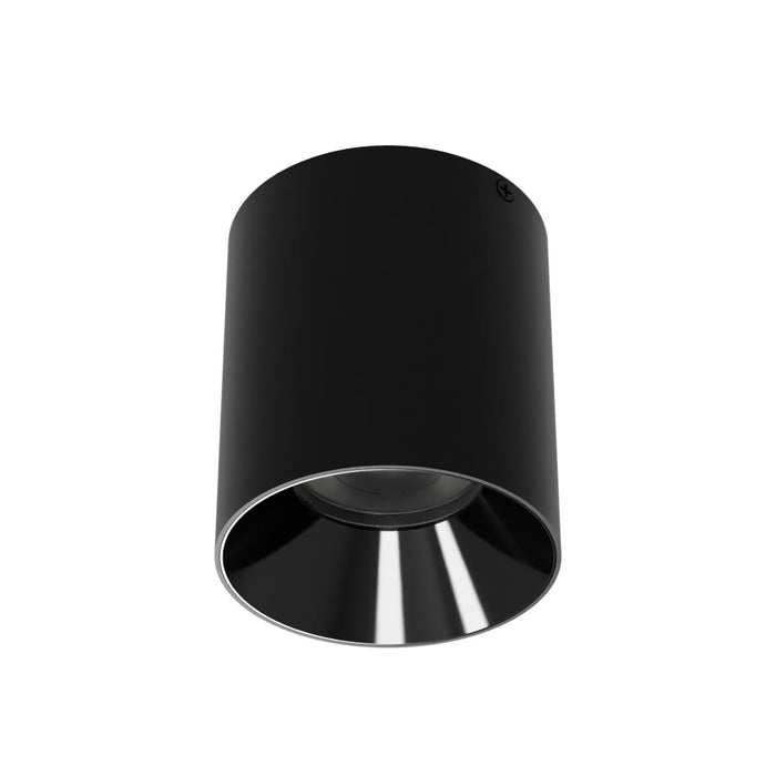 W.A.C. Lighting - C4RL-NCS-BKBK - LED Flush Mount - Zoron - Black/Black