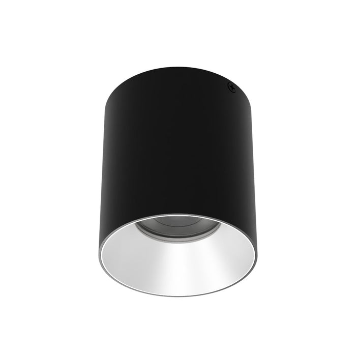 W.A.C. Lighting - C4RL-NCS-BKHZ - LED Flush Mount - Zoron - Black/Haze