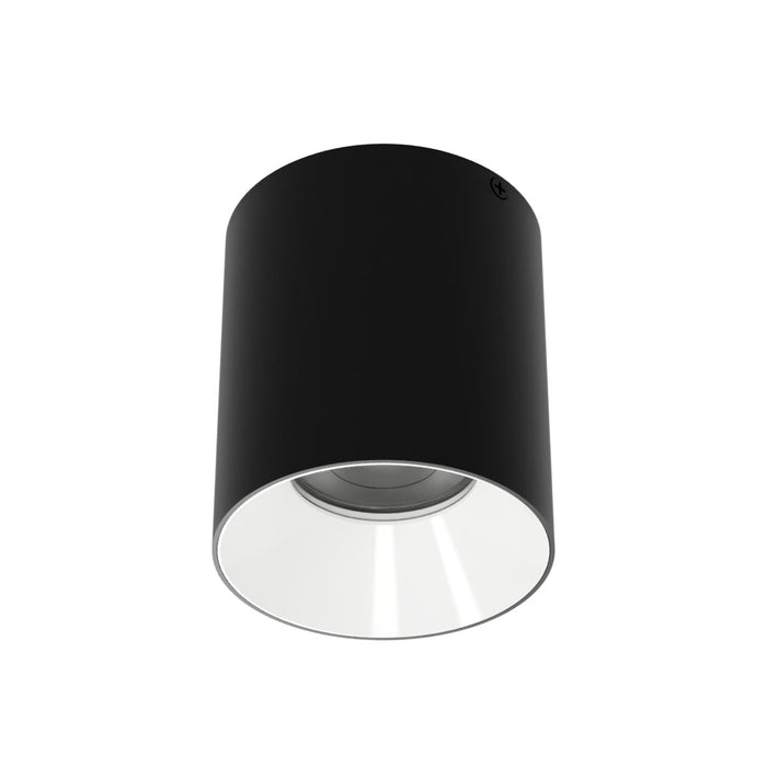 W.A.C. Lighting - C4RL-NCS-BKWT - LED Flush Mount - Zoron - Black/White