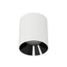 W.A.C. Lighting - C4RL-NCS-WTBK - LED Flush Mount - Zoron - White/Black