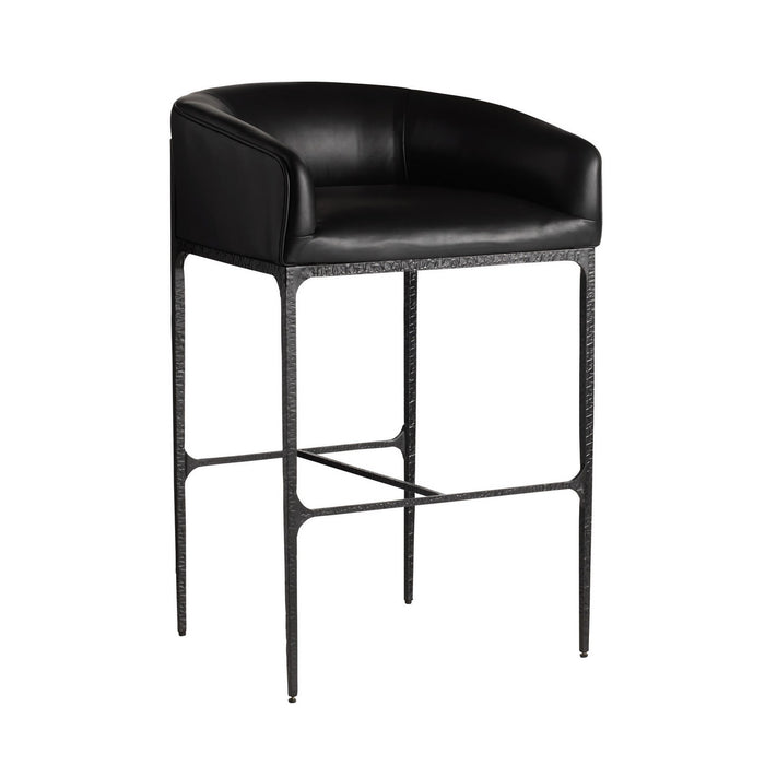 Arteriors - FSI16 - Bar Stool - Osbourne - Black
