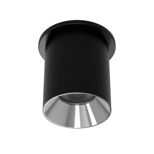 Zoron LED Flush Mount Black/Chrome