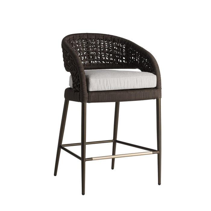 Arteriors - FSS09 - Outdoor Counter Stool - Juri - Porpoise