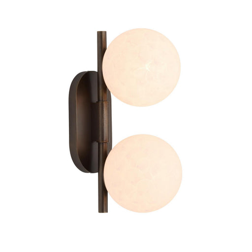 Julie Two Light Wall Sconce English Bronze