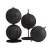 Arteriors - ASC33 - Sculptures, Set of 3 - Kyros - Ebony