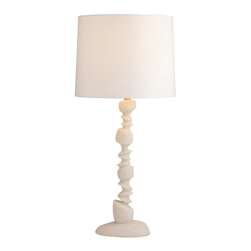 Kashmir One Light Table Lamp Ivory