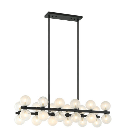 Matteo Lighting - C30724MB - LED Pendant - Nimbus - Matte Black
