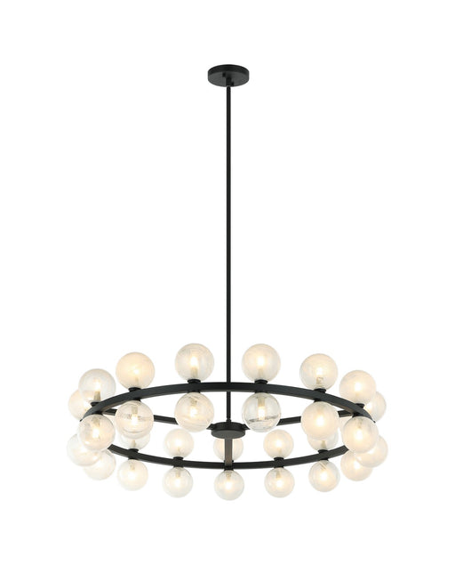 Matteo Lighting - C30730MB - LED Pendant - Nimbus - Matte Black