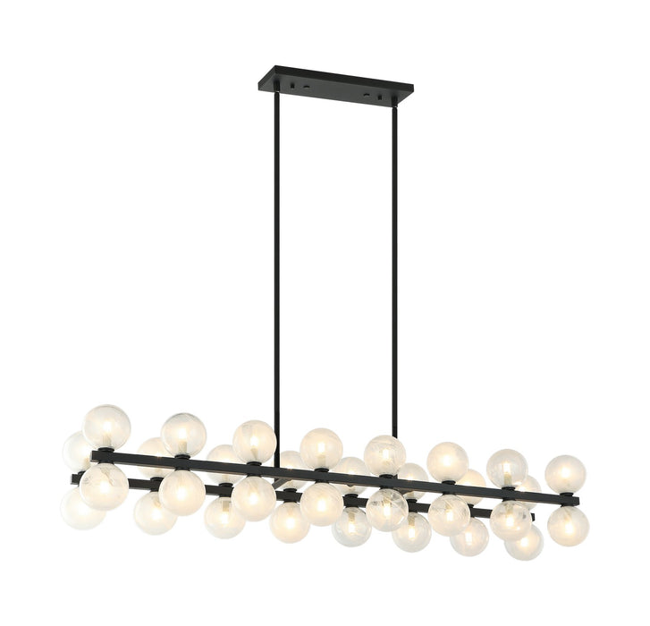 Matteo Lighting - C30732MB - LED Pendant - Nimbus - Matte Black