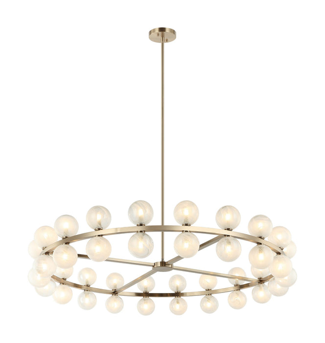 Matteo Lighting - C30740CG - LED Pendant - Nimbus - Champagne Gold