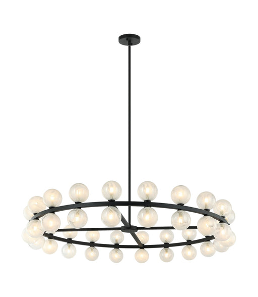 Matteo Lighting - C30740MB - LED Pendant - Nimbus - Matte Black