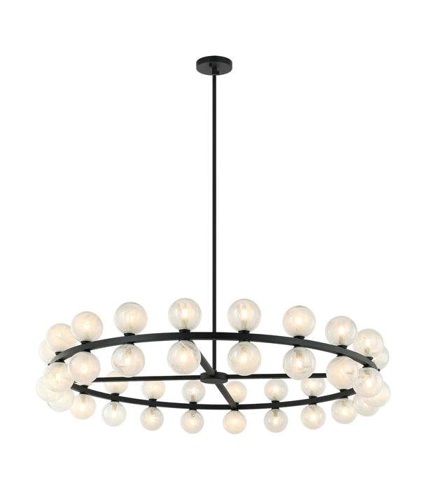 Matteo Lighting - C30740MB - LED Pendant - Nimbus - Matte Black