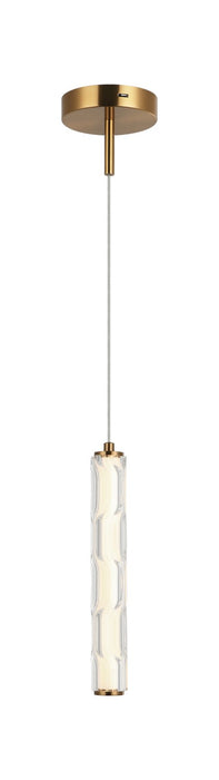 Matteo Lighting - C31801AG - LED Pendant - Ripley - Aged Gold Brass