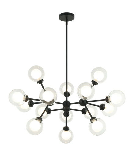 Solaris LED Pendant Matte Black