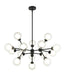 Matteo Lighting - C33015MB - LED Pendant - Solaris - Matte Black