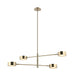 Matteo Lighting - C34604CG - LED Pendant - Weatherton - Champagne Gold