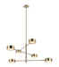 Matteo Lighting - C34606CG - LED Pendant - Weatherton - Champagne Gold