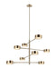 Matteo Lighting - C34608CG - LED Pendant - Weatherton - Champagne Gold
