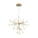 Matteo Lighting - C69830GL - 35 Light Chandelier - Hydragea Bloom - Gold