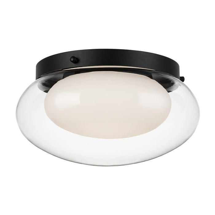 Matteo Lighting - M15703MB - Three Light Flush Mount - Caspian - Matte Black